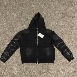 Vale Forever Valley Track Embroidery Hoodie Size-M